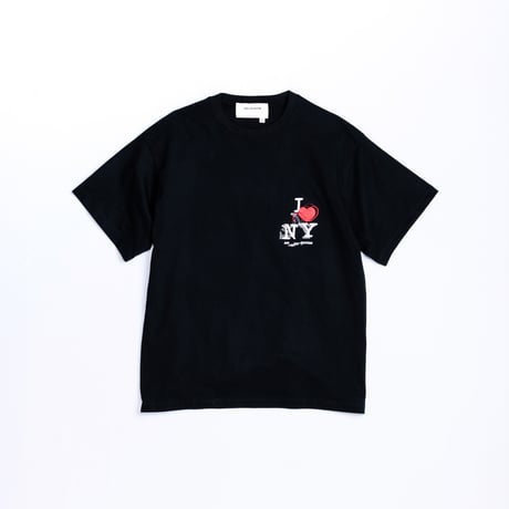 ICON THREADS GLITCH EMBROIDERY S/S T-S - BLACK