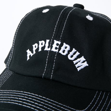 WHITE STITCH CAP