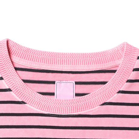 PIGMENT DYED STRIPED L/S