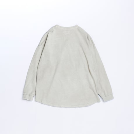 PIGMENT DYED POCKET L/S T-S