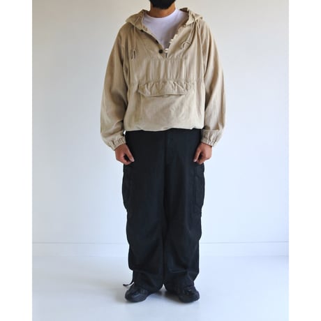 UTILITY ANORAK PULLOVER BEIGE