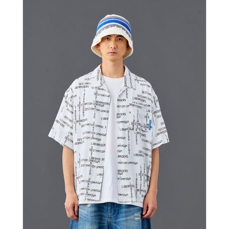 DIGITAL LOGO RAYON S/S SHIRT