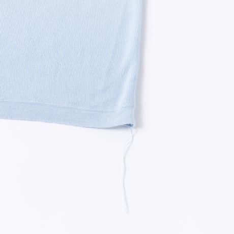 PLAIN KNIT S/S T-S SAX