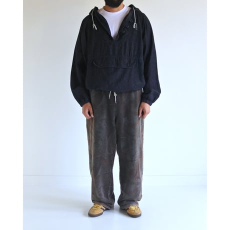 UTILITY DENIM ANORAK PULLOVER