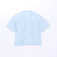 PLAIN KNIT S/S T-S SAX