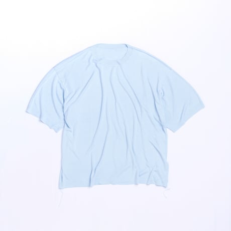 PLAIN KNIT S/S T-S SAX