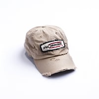 DISTRESSED PATCH 6PANEL CAP