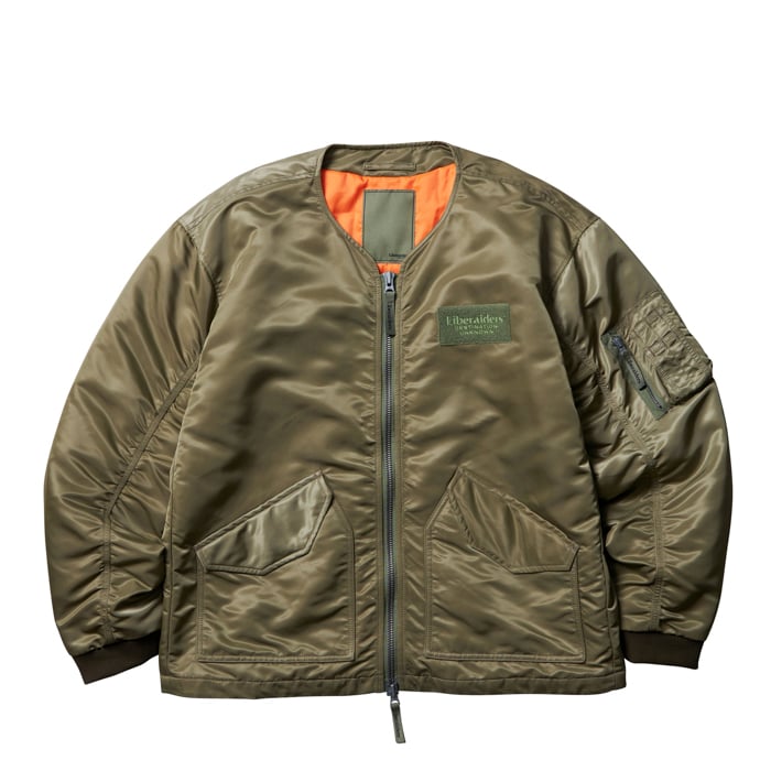 COLLARLESS FLIGHT JACKET | independence