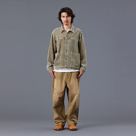 GARMENT DYED CORDUROY JACKET