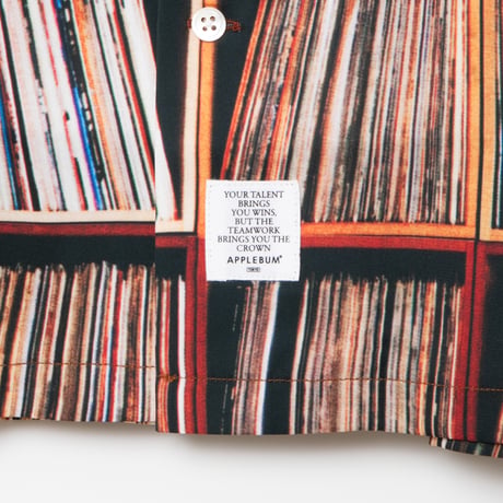 “VINYL SHELF” ALOHA SHIRT