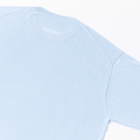 PLAIN KNIT S/S T-S SAX