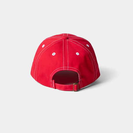 WHITE STITCH CAP