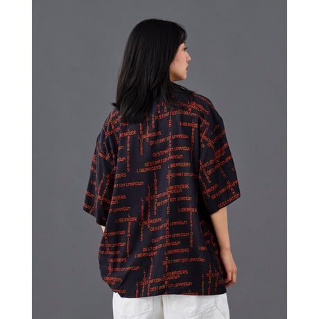 DIGITAL LOGO RAYON S/S SHIRT
