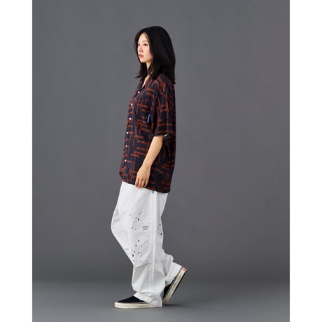 DIGITAL LOGO RAYON S/S SHIRT