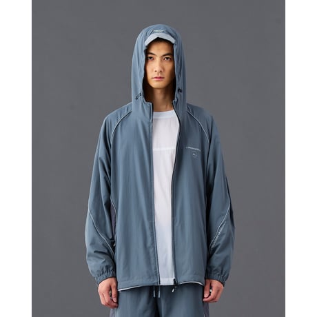 SUPPLEX NYLON ZIP PARKA