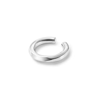 Crockery Hoop Earcuff - S - SILVER