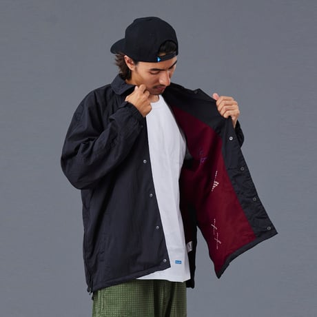 PEACH SKIN COACH JACKET
