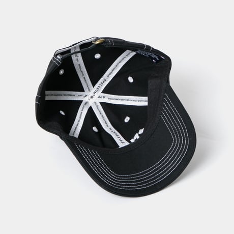 WHITE STITCH CAP