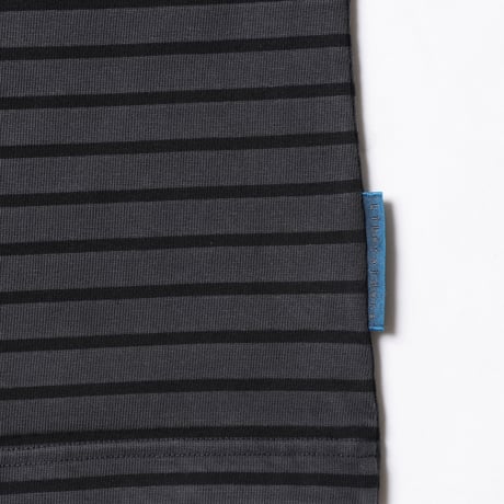 PIGMENT DYED STRIPED L/S