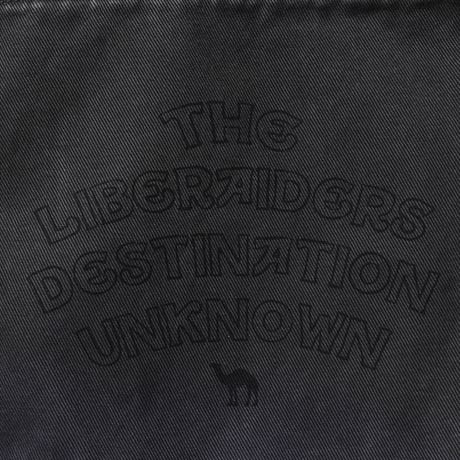 HANDWRITING PRINT CHINO SARROUEL PANTS