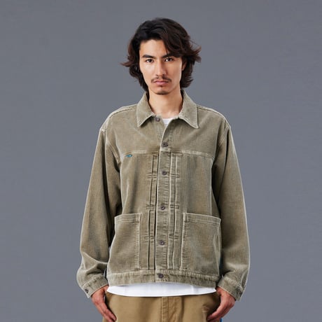 GARMENT DYED CORDUROY JACKET