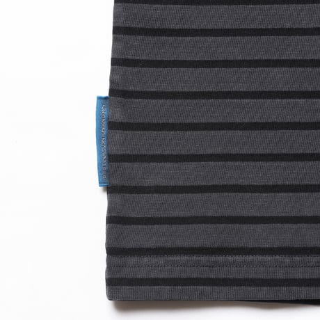 PIGMENT DYED STRIPED L/S