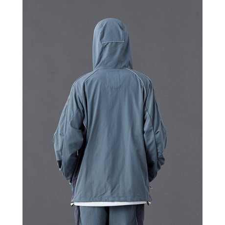 SUPPLEX NYLON ZIP PARKA