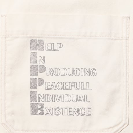 HANDWRITING PRINT COVERALL