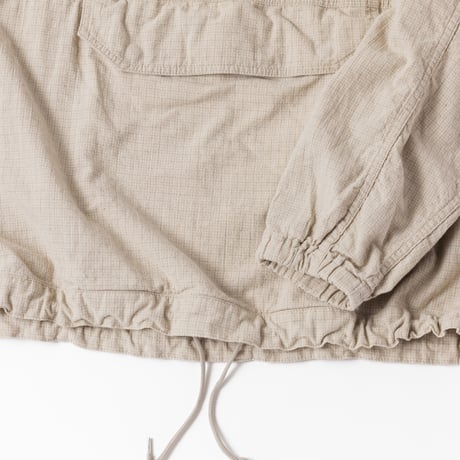 UTILITY ANORAK PULLOVER BEIGE