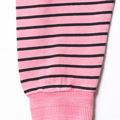 PIGMENT DYED STRIPED L/S