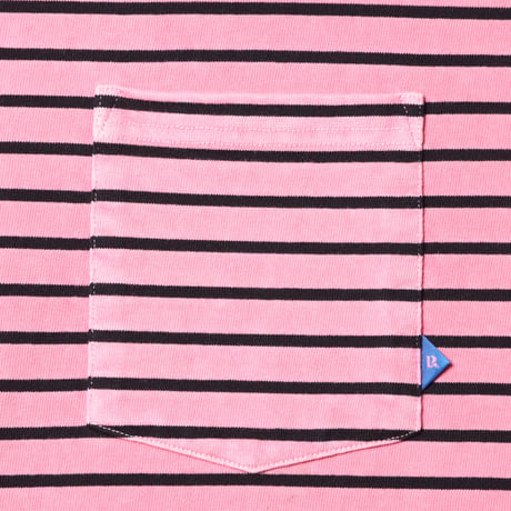 PIGMENT DYED STRIPED L/S