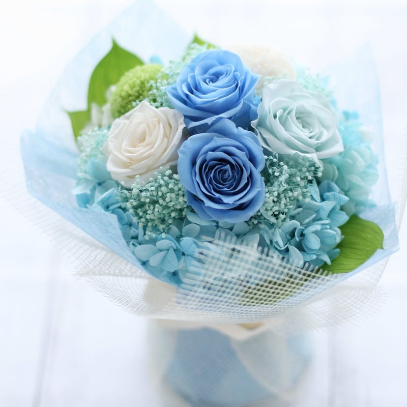 プリザーブドフラワー  オーダーミニブーケ オーダーメイド】プリザーブドフラワー／スタンドミニブーケ（L