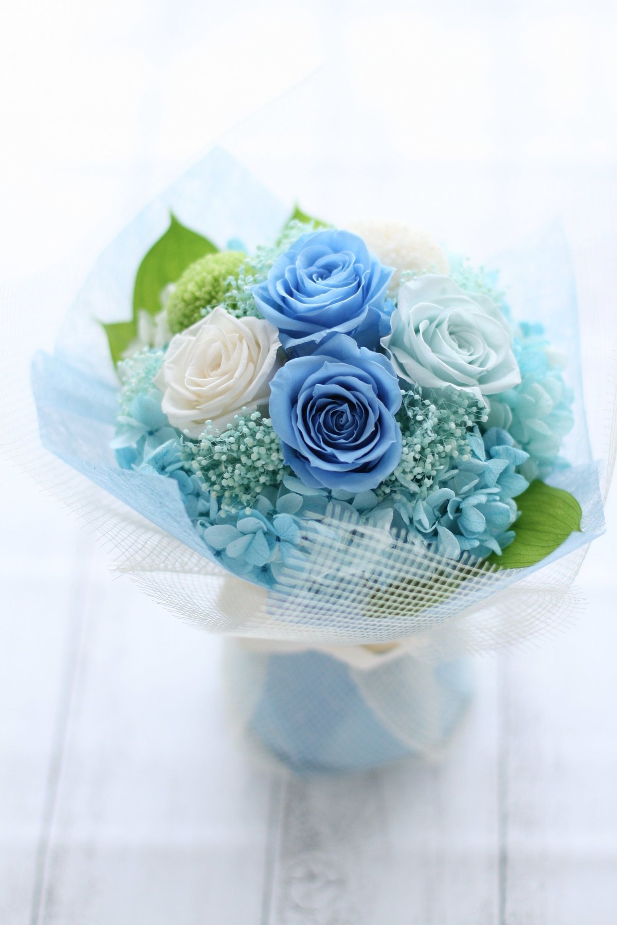 オーダーメイド】プリザーブドフラワー／スタンドミニブーケ（L