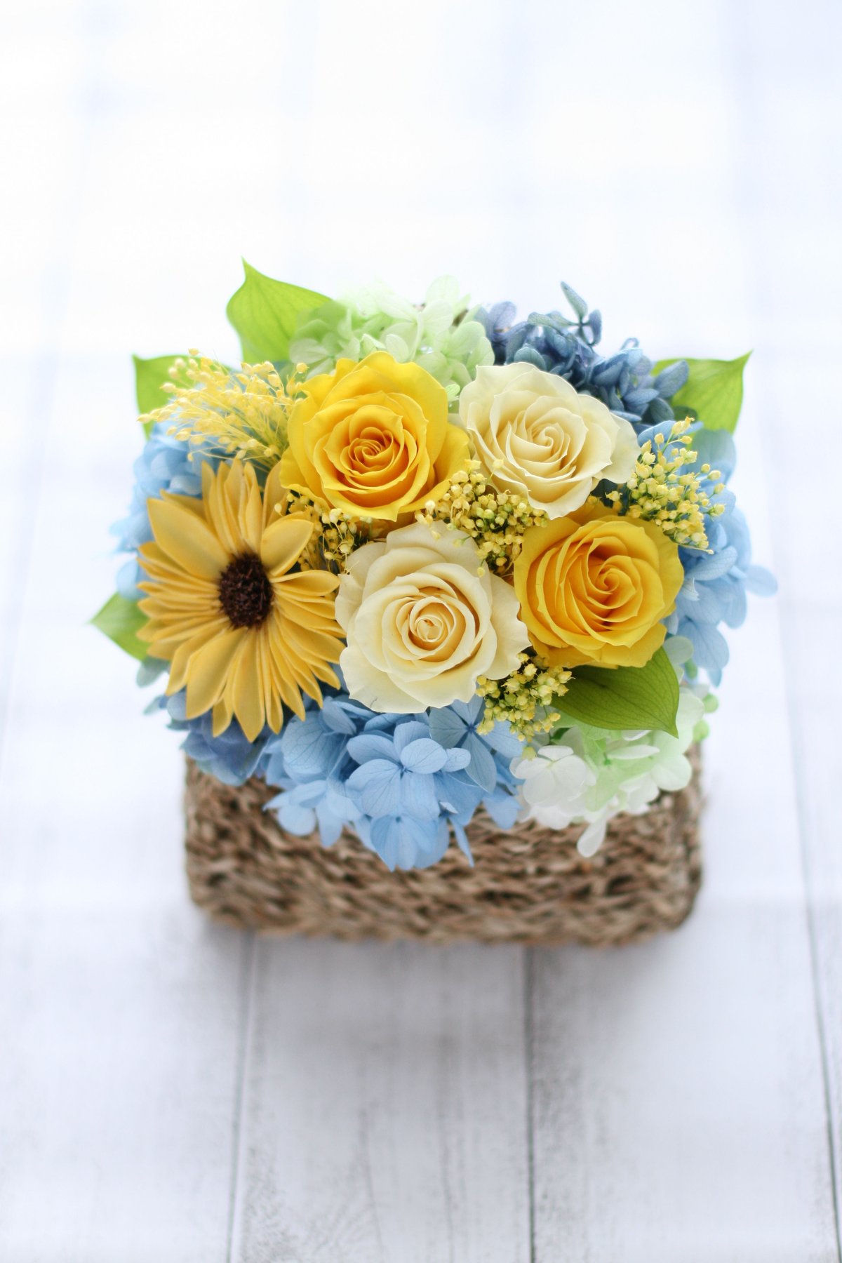 Porcelain Flower フローラルバスケット Porcelain Flower フローラルバスケット Porcelain Flower