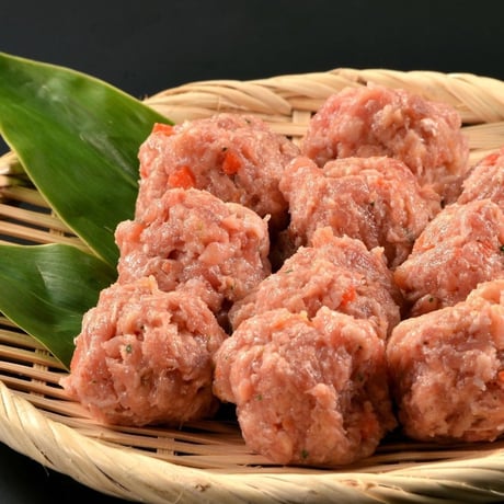おやべ火ね鶏　粗挽きミンチ500g　(真空パック・解凍)