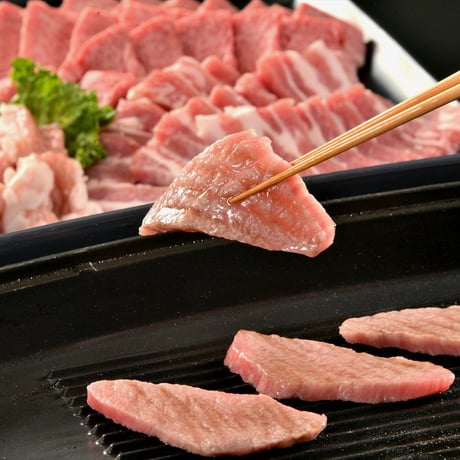 焼肉セット(稲葉牛上カルビ/牛ホルモン/牛タン)700g