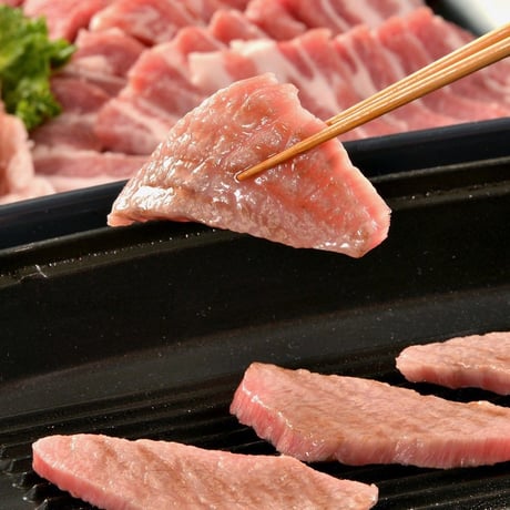稲葉牛食べ比べ　ステーキ&カルビ焼肉セット600g