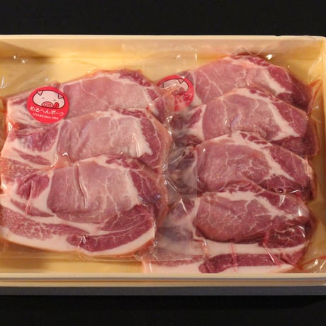 とんかつ用ロース厚切(130g×6枚)真空パック