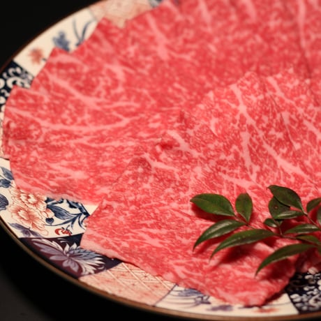 【ネット限定】稲葉牛すき焼き2種(肩ロース・モモ)食べ比べ700g（3,4人前）