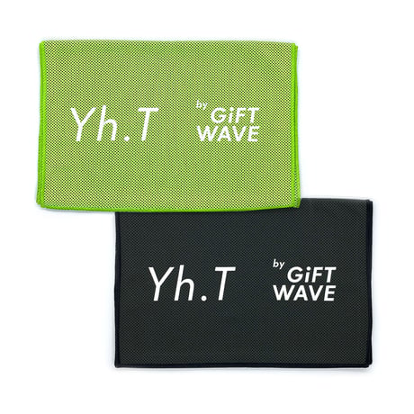 Yh.T 冷感タオル（２色セット）