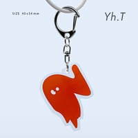 Yh.T アクリルキーホルダー（単品／赤・緑・青）