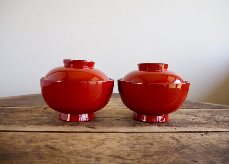 輪島塗 漆器 椀2客 輪島塗 漆器 椀2客 輪島塗 漆器 椀2客