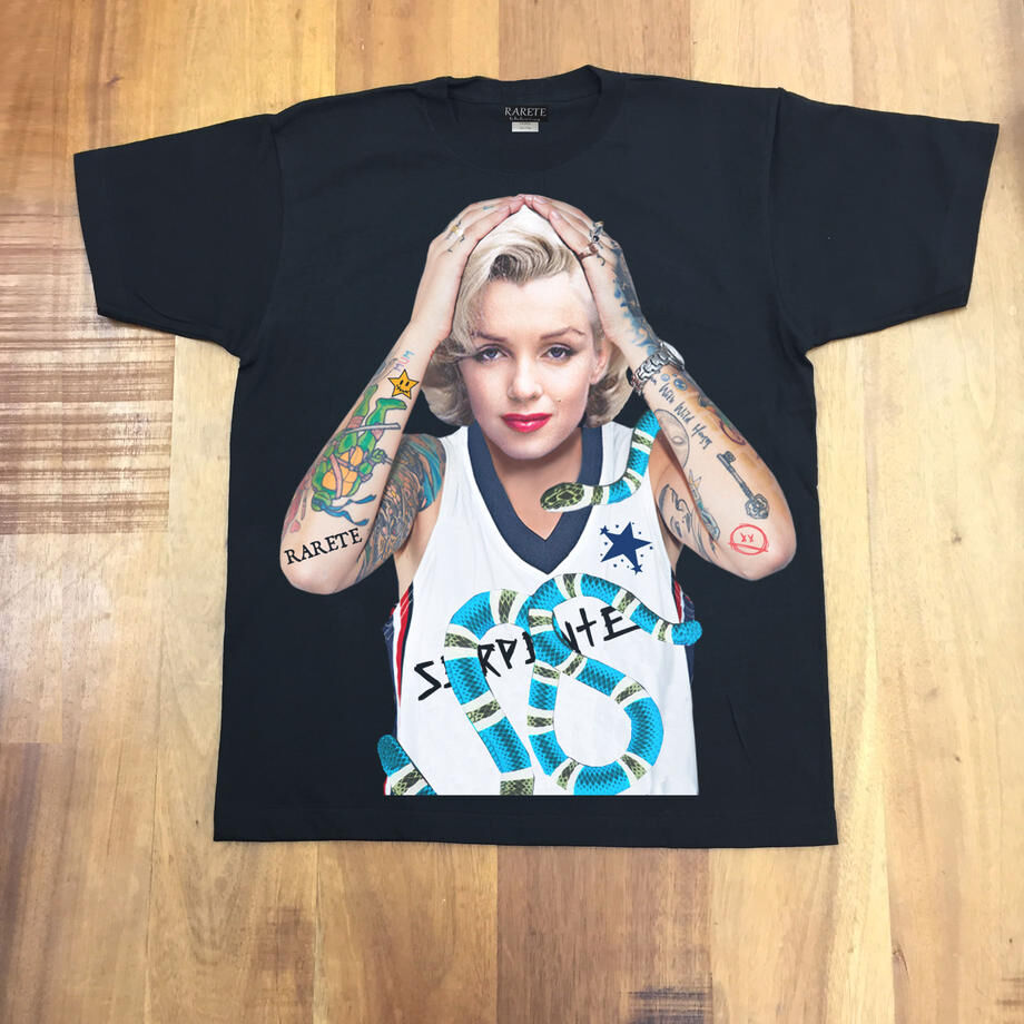VERSACE イタリア製 マリリン・モンロー ベティ・ブープ Ｔシャツ Ｍ VERSACE イタリア製 マリリン・モンロー ベティ・ブープ T