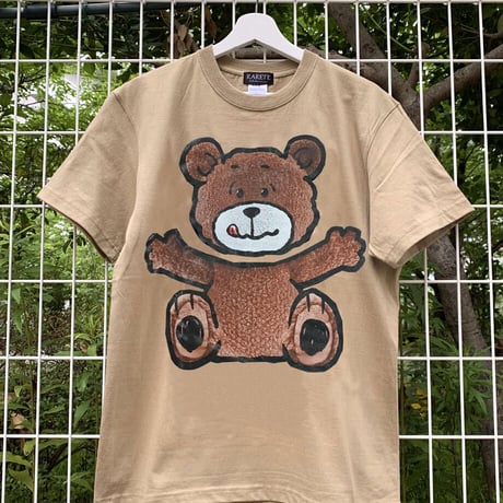 RARETE (ラルテ) 　TORETA 　カラー Tシャツ サンドカーキー