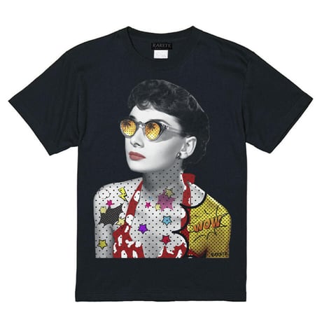 RARETE (ラルテ) オードリー 水着 アメコミ Tシャツ ブラック