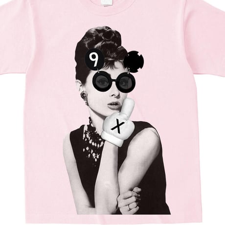Eleven Nine / Tシャツ/ Hepburn fuck /ピンク