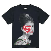 RARETE (ラルテ) Hepburn キャンディー ハート　Tシャツ ブラック