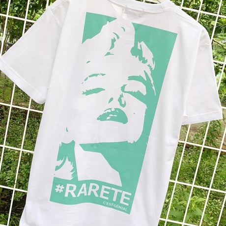 RARETE (ラルテ) マリリンモンロー ビジョナリーミント Tシャツ ホワイト