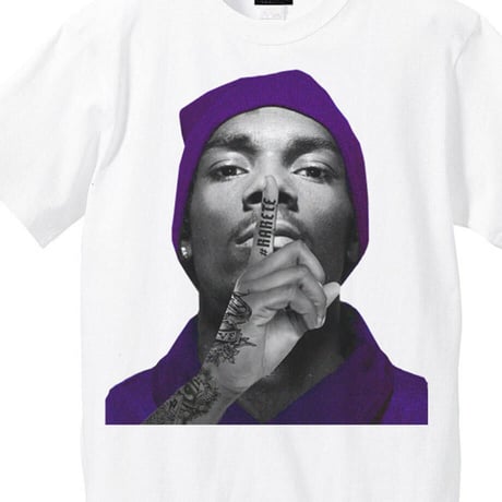 RARETE (ラルテ) スヌープドック Shhhh! 　Tシャツ ホワイト