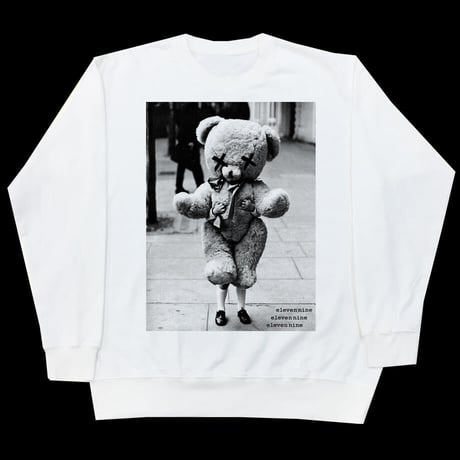 Eleven Nine / トレーナー/Teddy bear/ホワイト